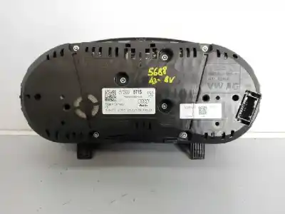 Second-hand car spare part dashboard for audi a3 (8v) ambiente oem iam references 8v0920871s e2-a1-39-2 a2c94972400