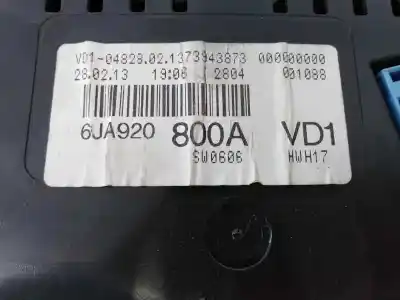 Recambio de automóvil de segunda mano de cuadro instrumentos para seat toledo (kg3) reference referencias oem iam 6ja920800a  