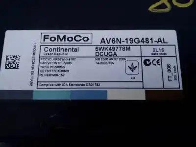 Автозапчастина б/у модуль комфорт для ford kuga (cbs) titanium посилання на oem iam av6n19g481al e3-b3-23-1 5wk49778m