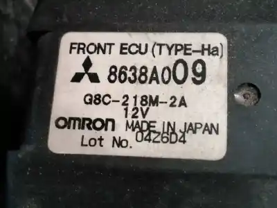 Peça sobressalente para automóvel em segunda mão caixa de fusíveis e relés por mitsubishi montero (v80/v90) 3.2 di-d invite referências oem iam 8638a009  