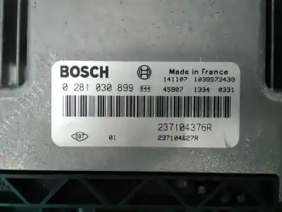 Piesă de schimb auto la mâna a doua unitate de control motor ecu pentru otras marcas captur life referințe oem iam 0281030899 e2-a1-38-7 237104376r