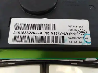 Second-hand car spare part dashboard for dacia lodgy ambiance oem iam references 248108622r e2-a1-2-3 