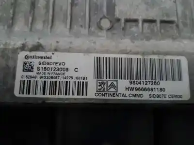 Second-hand car spare part ecu engine control for peugeot 308 sw active oem iam references s180123008 e3-b2-34-3 s180123008