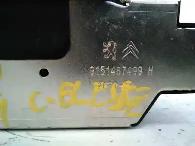Second-hand car spare part trunk lock for citroen c-elysée shine oem iam references 9151487499 e1-a4-43-1 
