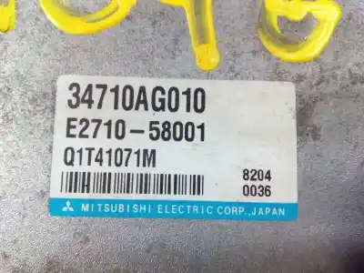 Автозапчастина б/у ебу контролер двигуна для subaru legacy familiar/outback b13 (bp) 2.0 d limited plus sw посилання на oem iam 34710ag010 e3-b6-25-3 e271058001