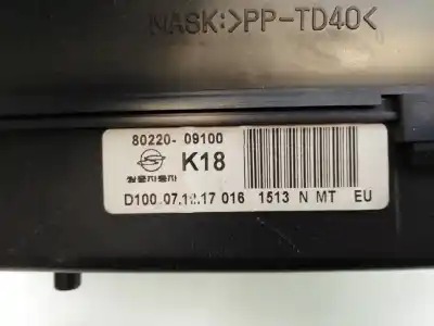 Second-hand car spare part dashboard for ssangyong kyron 200 xdi limited oem iam references 8022009100 e3-a3-17-3 