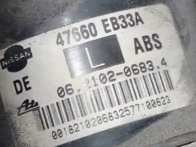 Gebrauchtes Autoersatzteil abs zum nissan pathfinder (r51) 2.5 dci xe oem-iam-referenzen 47660eb33a  