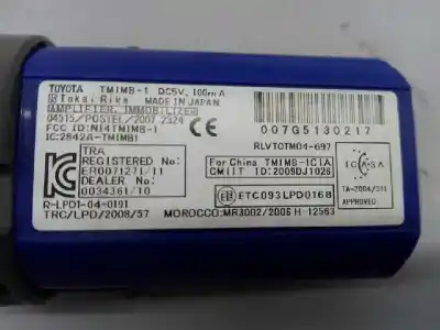 Автозапчасти б/у противоугонное устройство за toyota prius (nhw30) eco ссылки oem iam 007g5130217 e3-b2-8-1 etc093lpd0168