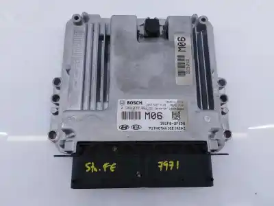 Peça sobressalente para automóvel em segunda mão centralina de motor uce por hyundai santa fe style 4wd limited referências oem iam 391f02fed0