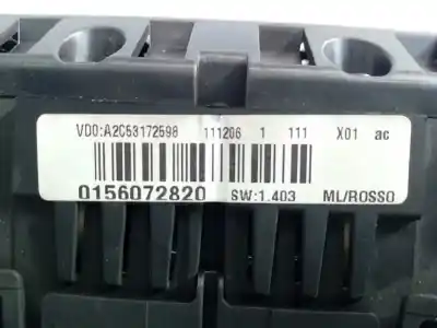 Second-hand car spare part dashboard for alfa romeo 159 (140) 1.9 jtd (m) 16v cat oem iam references 0156072820 e3-a4-3-1 a2c23172598