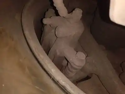 Tweedehands auto-onderdeel rechts achter remklauw voor nissan pathfinder (r51) 2.5 dci xe oem iam-referenties 