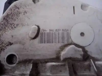 Автозапчастина б/у замок передніх дверей лівий для seat ibiza (6j5) reference посилання на oem iam 5n1837015a e1-b6-55-2 