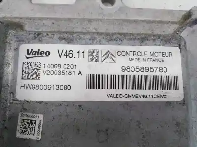 Second-hand car spare part ecu engine control for citroen c3 tonic oem iam references 9805895780 e3-b2-27-3 40980201