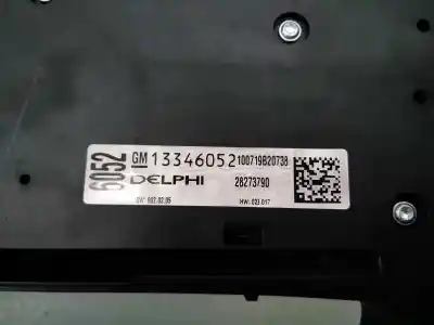 Second-hand car spare part gps navigation system for opel astra j lim. sport oem iam references 13346052 e3-a5-32-1 13346098