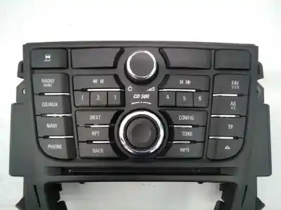 Second-hand car spare part gps navigation system for opel astra j lim. sport oem iam references 13346052 e3-a5-32-1 13346098
