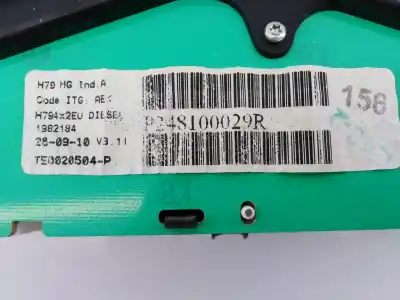 Second-hand car spare part dashboard for dacia duster laureate 4x2 oem iam references p248100029r e2-a1-18-8 te0020504p