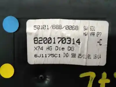 Peça sobressalente para automóvel em segunda mão quadrante por renault laguna ii (bg0) dynamique referências oem iam 8200291332 e2-a1-27-3 6j1175c1