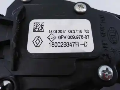 Gebrauchtes Autoersatzteil gaspedal zum renault clio iv limited oem-iam-referenzen 180029347r e2-a1-34-3 6pv00997807