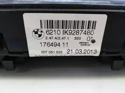 Peça sobressalente para automóvel em segunda mão quadrante por bmw serie 3 lim. (f30) 316d referências oem iam 17649411  6210ik9287480