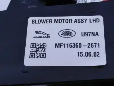 Second-hand car spare part heating fan for jaguar xe pure oem iam references gx7319e624aa e2-b3-4-2 mf1163602671