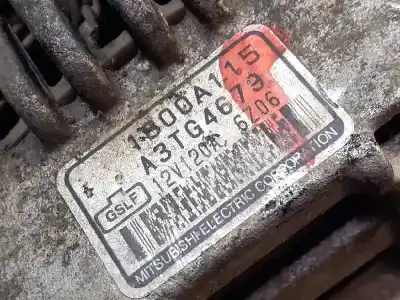 Автозапчастина б/у генератор для mitsubishi montero (v80/v90) 3.2 di-d intense посилання на oem iam 1800a115 p3-a4-5-2 a3tg4679