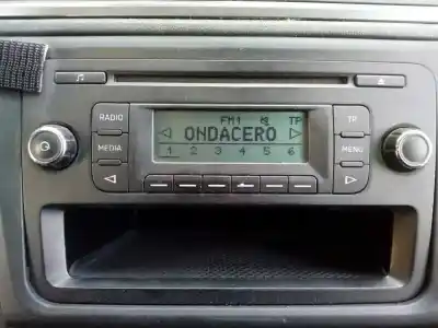Автозапчасти б/у аудиосистема / радио cd за skoda rapid ambition ссылки oem iam 