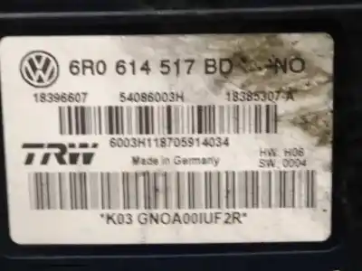 Автозапчасти б/у абс за skoda rapid ambition ссылки oem iam 6r0614517bd p3-a8-18-4 k03gnoa00iuf2r
