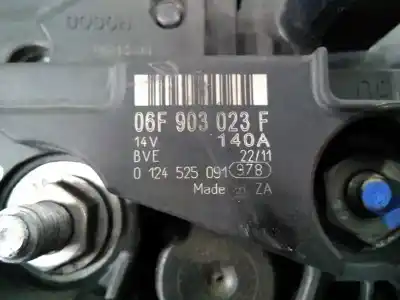 Recambio de automóvil de segunda mano de alternador para volkswagen polo (6r1) crosspolo referencias oem iam 06f903023f  