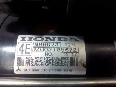 Автозапчастина б/у двигун запускається для honda cr-v (rd8) cr-v (rd8) (2002 - 2007) посилання на oem iam m002t85672 p3-a10-35-2 mhg023