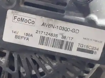Автозапчастина б/у генератор для ford kuga (cbs) vignale посилання на oem iam av6n10300gd p3-b6-20-1 217124835