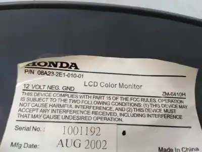 Автозапчастина б/у внутрішне світло для honda cr-v (rd8) es посилання на oem iam 08a232e101001 e3-b5 