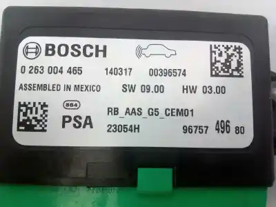 Second-hand car spare part electronic module for peugeot 308 active oem iam references 9675749680  0263004465