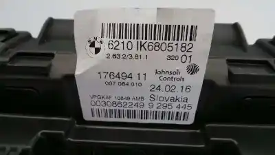 Автозапчастина б/у панель інструментів для bmw serie 2 active tourer (f45) 218d advantage посилання на oem iam 62101k6805182 e1-a3-3-2 