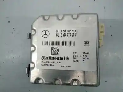 Recambio de automóvil de segunda mano de modulo electronico para mercedes clase e (w212) lim. 350 cdi blueefficiency (212.025) referencias oem iam a0009051600  