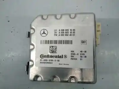 Автозапчастина б/у  для MERCEDES-BENZ CLASE E (W212) LIM.  Посилання на OEM IAM A0009051600 E3-A1-12-2 