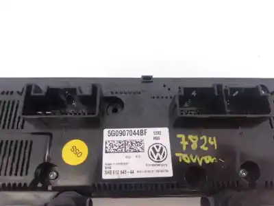 Recambio de automóvil de segunda mano de mando climatizador para volkswagen touran (5t1) sport bmt referencias oem iam 5g0907044bf  