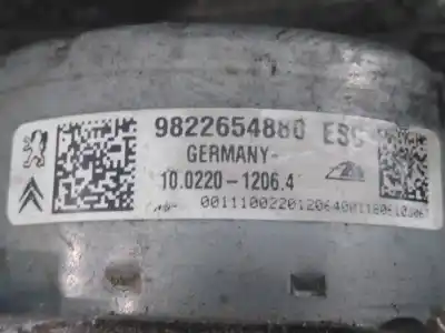 Автозапчастина б/у абс для citroen c-elysée feel посилання на oem iam 9822654880 p3-a8-10-4 