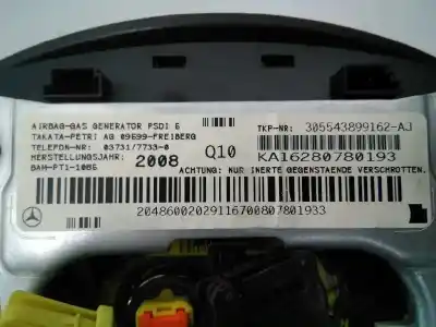 Автозапчасти б/у передняя левая подушка безопасности за mercedes-benz clase c (w204) berlina c 220 cdi (204.008) ссылки oem iam 305543899162aj e1-a2-15-2 ka16280780193