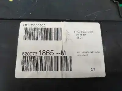 Peça sobressalente para automóvel em segunda mão quadrante por renault clio iii 20 aniversario referências oem iam 8200761865 e2-a1-44-3 