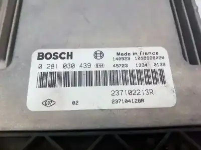 İkinci el araba yedek parçası ecu motor kontrol cihazi için renault clio iv authentique oem iam referansları 237102213r e2-a1-28-1 0281030439
