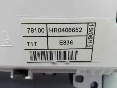 Автозапчастина б/у панель інструментів для honda cr-v elegance 4x2 посилання на oem iam hr0408652 e3-b5-7-1 78100