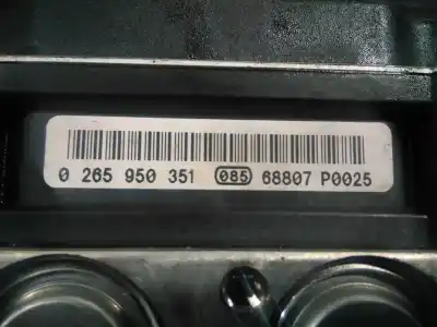 Peça sobressalente para automóvel em segunda mão abs por bmw x5 (e53) 3.0d referências oem iam 0265950351 p3-a8-22-4 