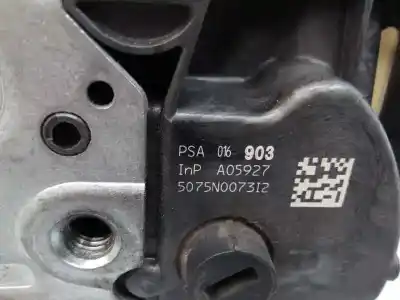 Автозапчастина б/у замок заднього правого дверя для citroen c4 cactus feel посилання на oem iam 5075n007312 e1-a4-4-2 5075n007312