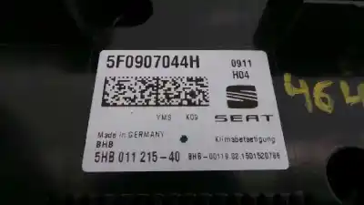 Автозапчастина б/у клімат-контроль для seat leon (5f1) fr посилання на oem iam 5f0907044h e1-b6 -50 -4  Автозапчастина б/у клімат-контроль для seat leon (5f1) fr посилання на oem iam 5f0907044h e1-b6 -50 -4