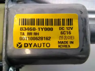 Автозапчастина б/у регулятор скла заднього правого для kia picanto emotion посилання на oem iam 834601y000 e2-b5-8-1 