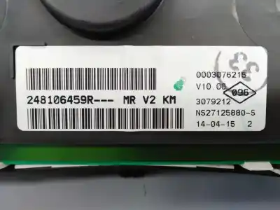 Second-hand car spare part dashboard for dacia sandero stepway oem iam references 248106459r e2-a1-45-2 27125880