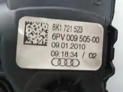 Pezzo di ricambio per auto di seconda mano pedale dell acceleratore per audi a4 avant (8k5) (2008) básico riferimenti oem iam 8k1721523 e2-a1-7-7 6pv00950500
