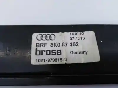 Second-hand car spare part passenger side right window regulator for audi a4 avant (8k5) (2008) básico oem iam references 8k087462 e1-b6-44-2 
