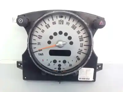 Pièce détachée automobile d'occasion Compteur De Vitesse Tableau De Bord pour BMW MINI (R50,R53) 1.4 16V Turbodiesel CAT Références OEM IAM 62116928884 E3-A2-49-4 