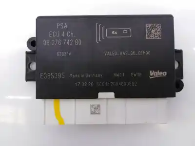 Second-hand car spare part electronic module for peugeot 208 (p2) allure oem iam references 9837674280 e3-b2-47-4 e385395
